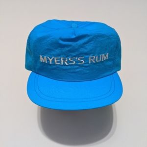 Vintage Myers's Rum 80s Snapback Hat